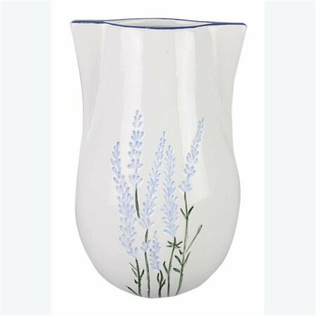 YOUNGS Ceramic Freshly Picked Floral Vase 20720